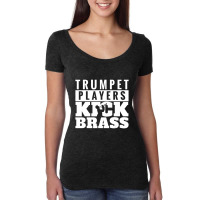 Trumpet Players Kick Brass Women's Triblend Scoop T-shirt | Artistshot