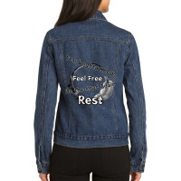 Hi Singer   .png Ladies Denim Jacket | Artistshot