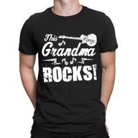 This Grandma Rocks Guitar Rock N Roll T-shirt | Artistshot