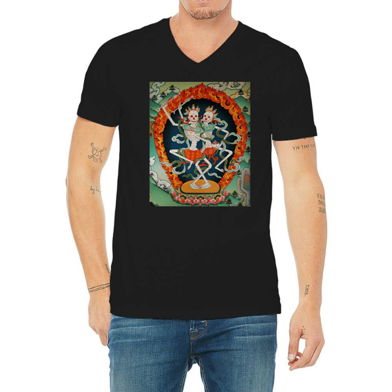 Citipati, Citipati Vintage, Citipati Art, Citipati Painting, The Citip V-Neck Tee by SHOPOA998 | Artistshot