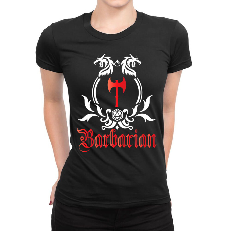 Barbarian Class Ladies Fitted T-Shirt by hotoancuong | Artistshot