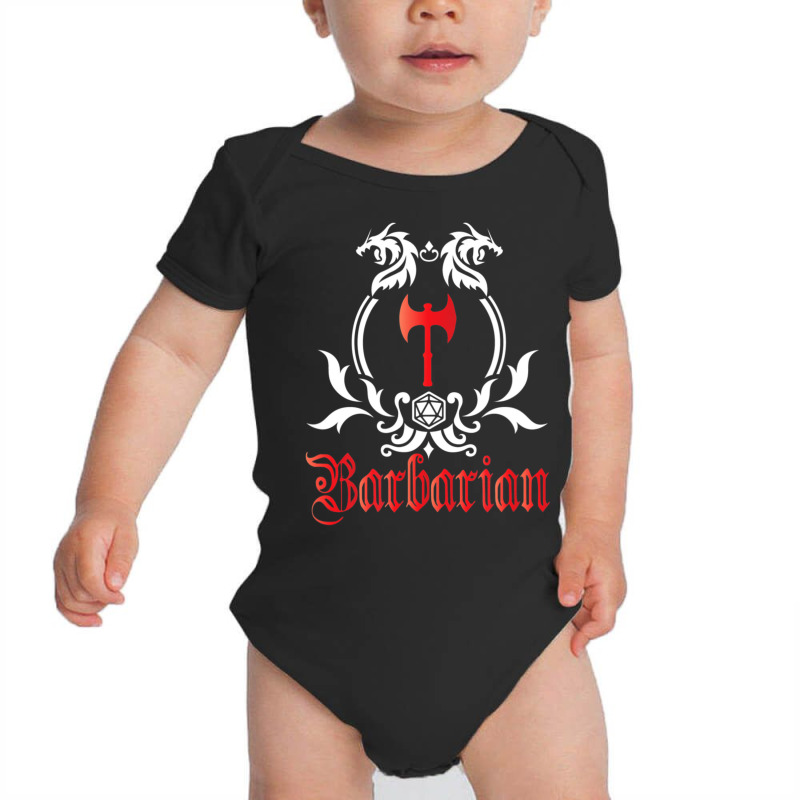 Barbarian Class Baby Bodysuit by hotoancuong | Artistshot