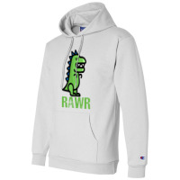 Dinosaur Rawr Champion Hoodie | Artistshot