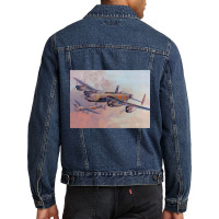 Avro Lancaster-1c5qt Men Denim Jacket | Artistshot