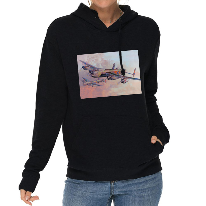 Avro Lancaster-1c5qt Lightweight Hoodie by Kanmosrin52 | Artistshot