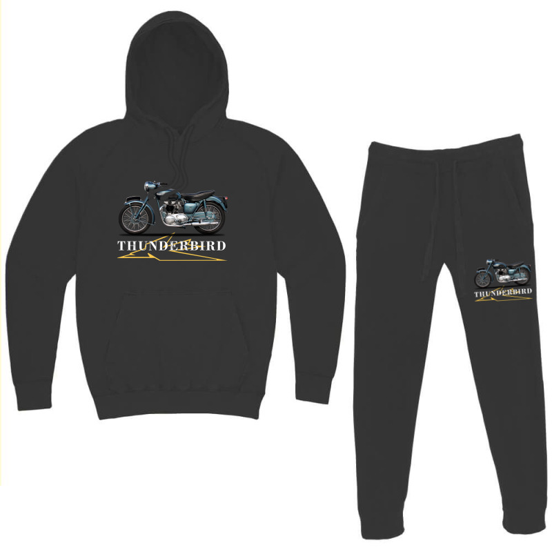 Thunderbird 1955 At Big Ben Perfect Gift Hoodie & Jogger Set | Artistshot