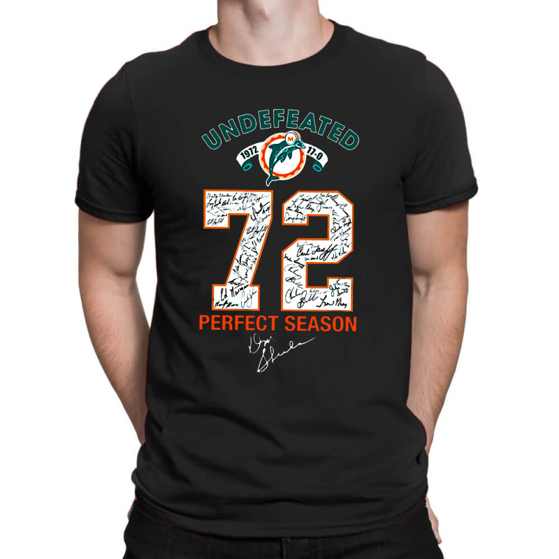 Miami Dolphin Undefeated T-shirt | Artistshot