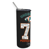 Miami Dolphin Undefeated Skinny Tumbler | Artistshot