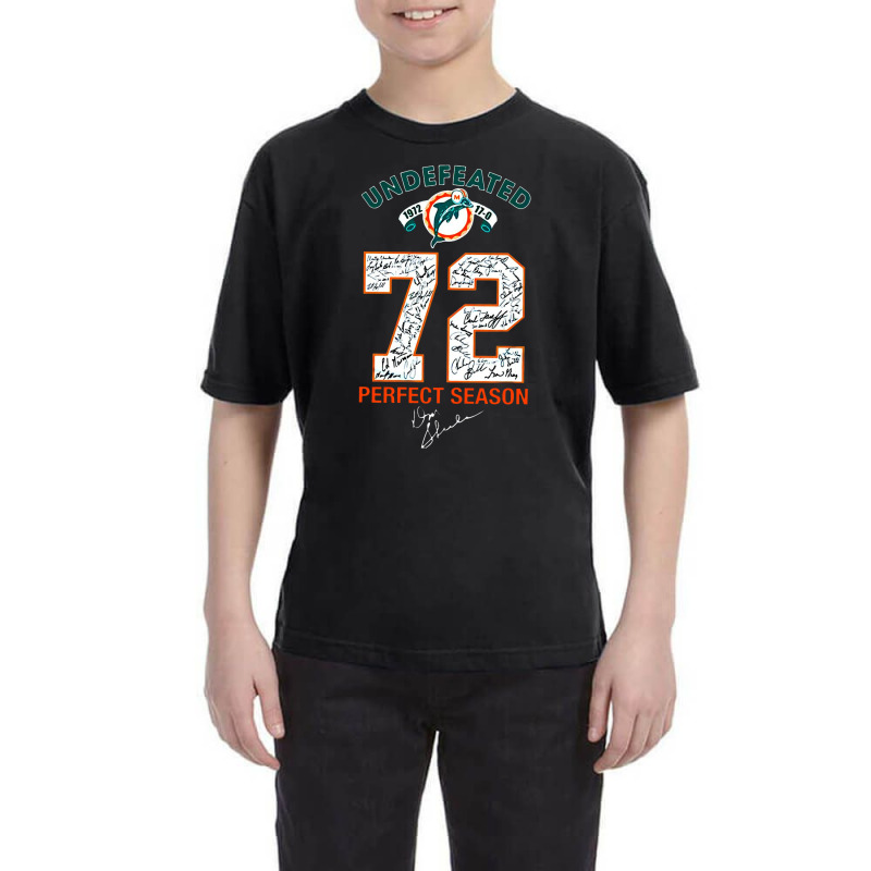 Miami Dolphin Undefeated Youth Tee | Artistshot