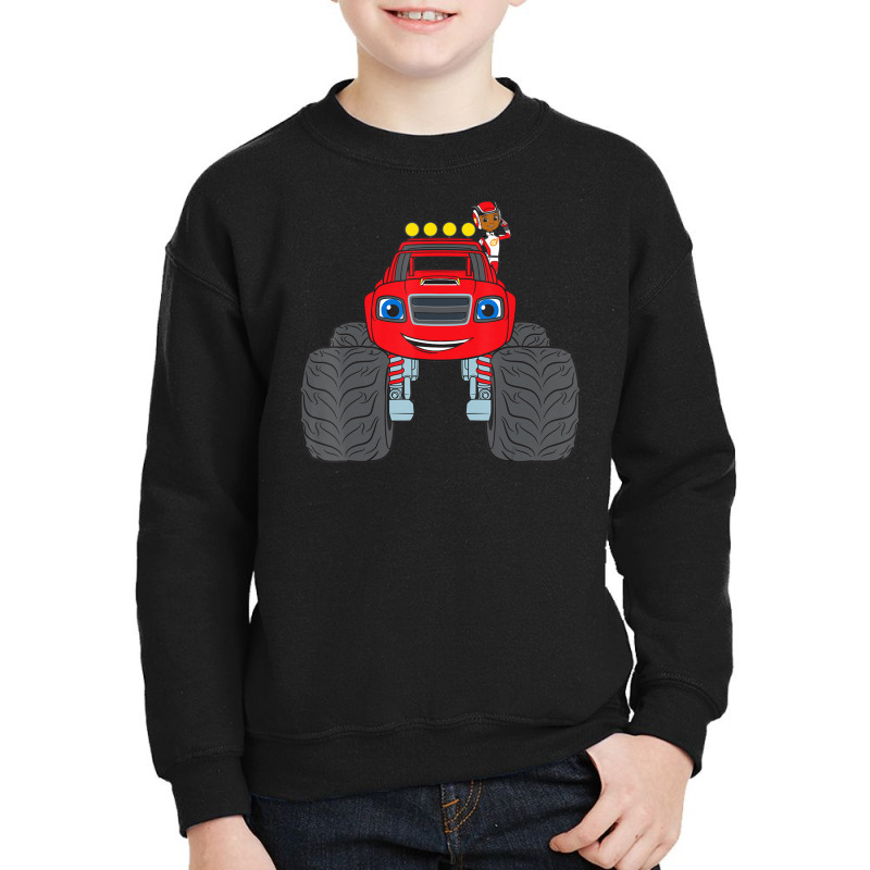 Blaze & The Monster Machines ( Aj & Blaze) Group Youth Sweatshirt by buiduchai | Artistshot