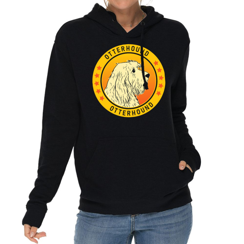 Otterhound T  Shirt Otterhound Dog Portrait T  Shirt Lightweight Hoodie by hratke | Artistshot