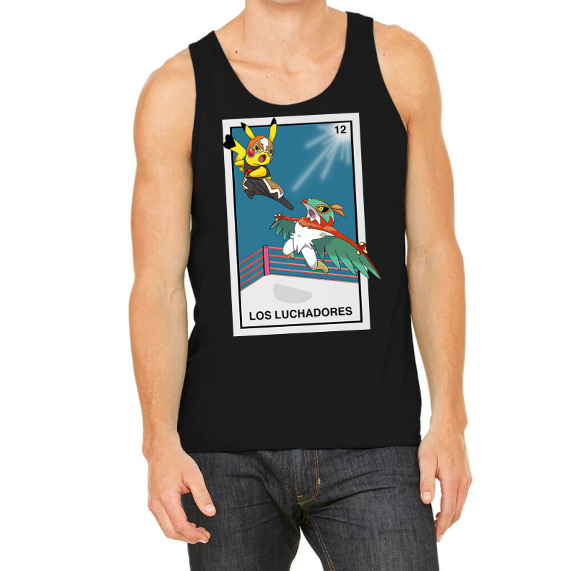 Los Luchadoresthe Fighters   Mexican Lottery Game Inspired Premium T S Tank Top by cluniepfa | Artistshot