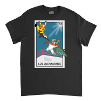 Los Luchadoresthe Fighters   Mexican Lottery Game Inspired Premium T S Classic T-shirt | Artistshot