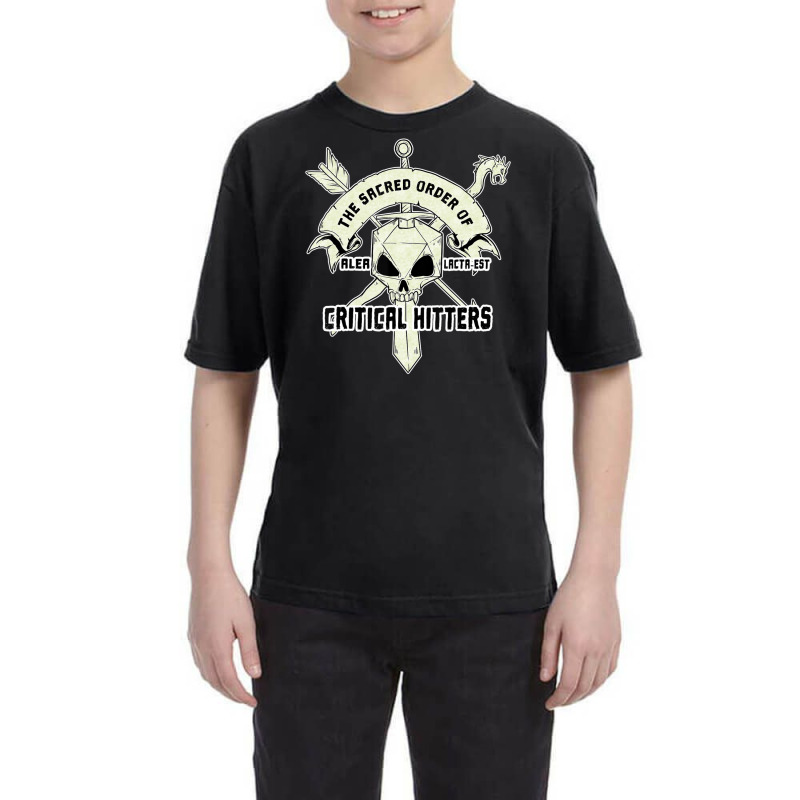 Retro Sacred Order Critical Hitters 20 Side Skull Youth Tee by hotoancuong | Artistshot