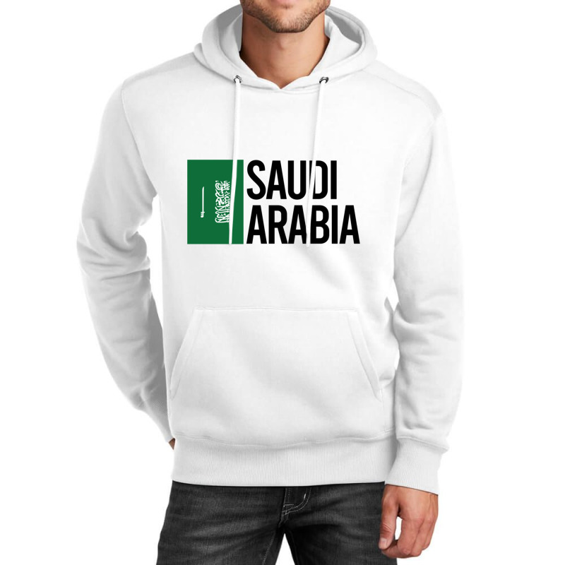 Saudi Arabia Minimal Design Collection Unisex Hoodie by cm-arts | Artistshot