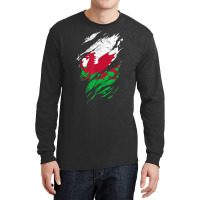 Wales Flag Welsh Dragon Baner Y Ddraig Goch Cardiff Heritage T Shirt Long Sleeve Shirts | Artistshot