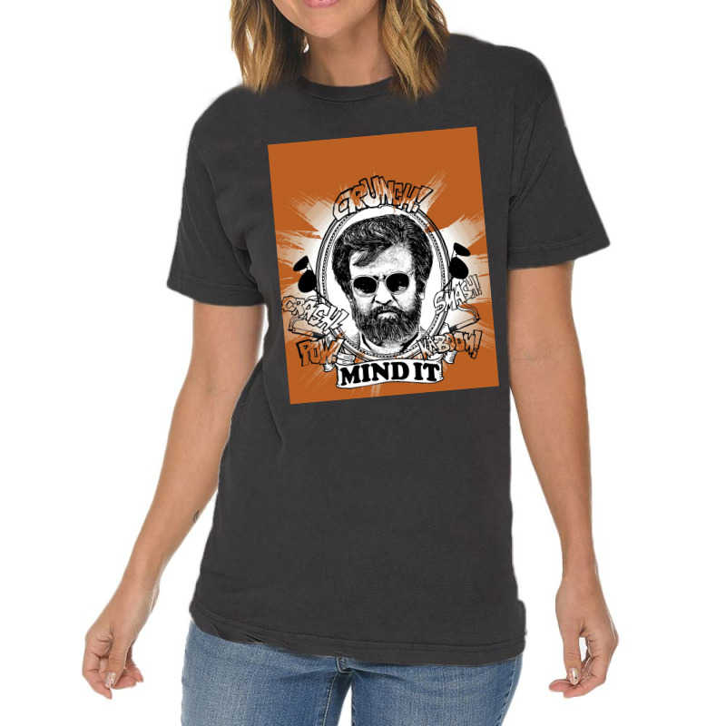 Rajinikanth  Mind It Graphic Vintage T-shirt | Artistshot