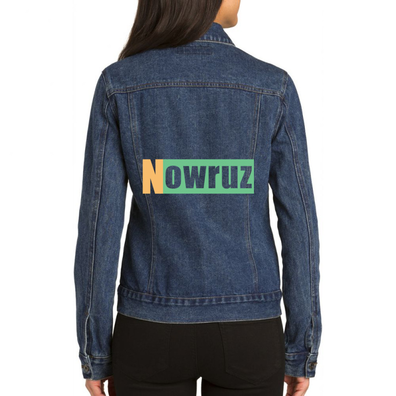 Nowruz Ladies Denim Jacket by cm-arts | Artistshot