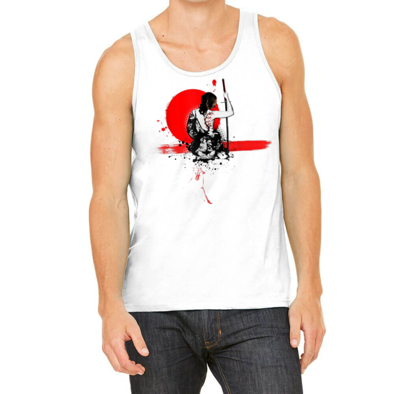 Geisha Japanese Samurai Woman Warrior Adult Unisex T Shirt Tank Top | Artistshot