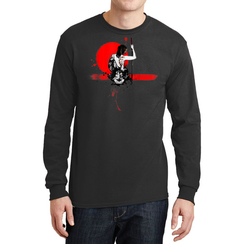 Geisha Japanese Samurai Woman Warrior Adult Unisex T Shirt Long Sleeve Shirts | Artistshot