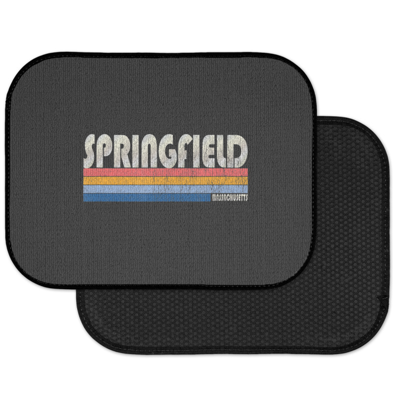 Vintage 70s 80s Style Springfield Ma Rear Car Mat | Artistshot