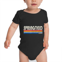 Vintage 70s 80s Style Springfield Ma Baby Bodysuit | Artistshot