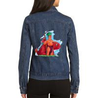 Nowruz Ladies Denim Jacket | Artistshot