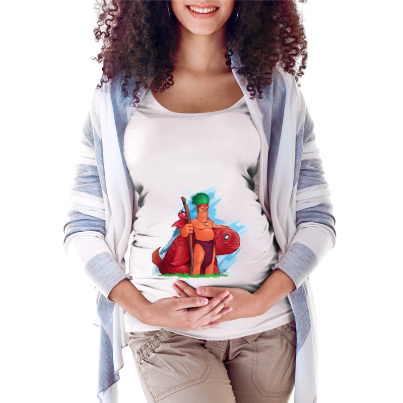 Nowruz Maternity Scoop Neck T-shirt by cm-arts | Artistshot