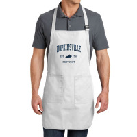 Hopkinsville Kentucky Ky Vintage Athletic Navy Sports Design T Shirt Full-length Apron | Artistshot