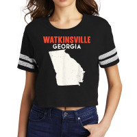 Watkinsville Georgia Usa State America Travel Georgian Atlan T Shirt Scorecard Crop Tee | Artistshot