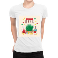 Nowruz. Ladies Fitted T-shirt | Artistshot