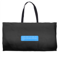 Identity Theft Is Not A Joke Weekender Totes | Artistshot