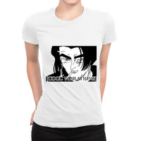 Cool Vibrations Initial D Ladies Fitted T-shirt | Artistshot