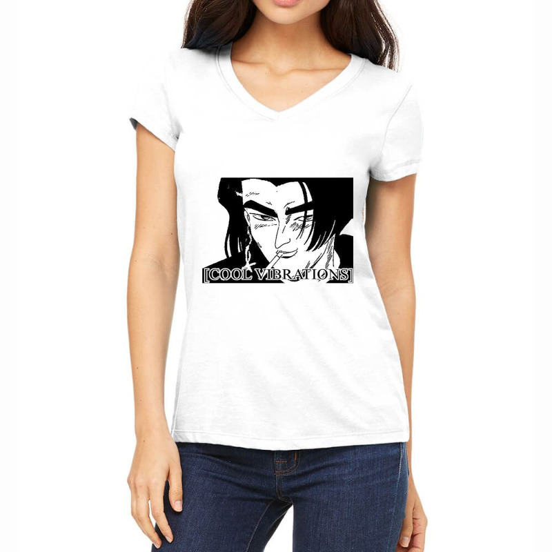 Cool Vibrations Initial D Women's V-Neck T-Shirt by cm-arts | Artistshot