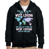 Women From West Covina   Girl From West Covina California T Shirt Youth Zipper Hoodie | Artistshot