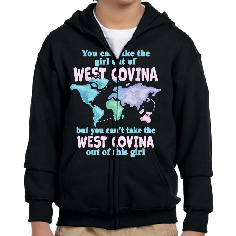 Women From West Covina   Girl From West Covina California T Shirt Youth Zipper Hoodie | Artistshot