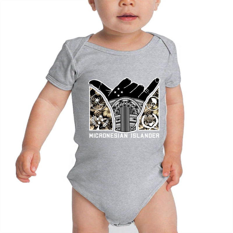 Micronesian Islander Hangloose Sweatshirt Baby Bodysuit by cm-arts | Artistshot