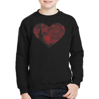 Starry Night Heart By Vincent Van Gogh Famous Painting Youth Sweatshirt | Artistshot