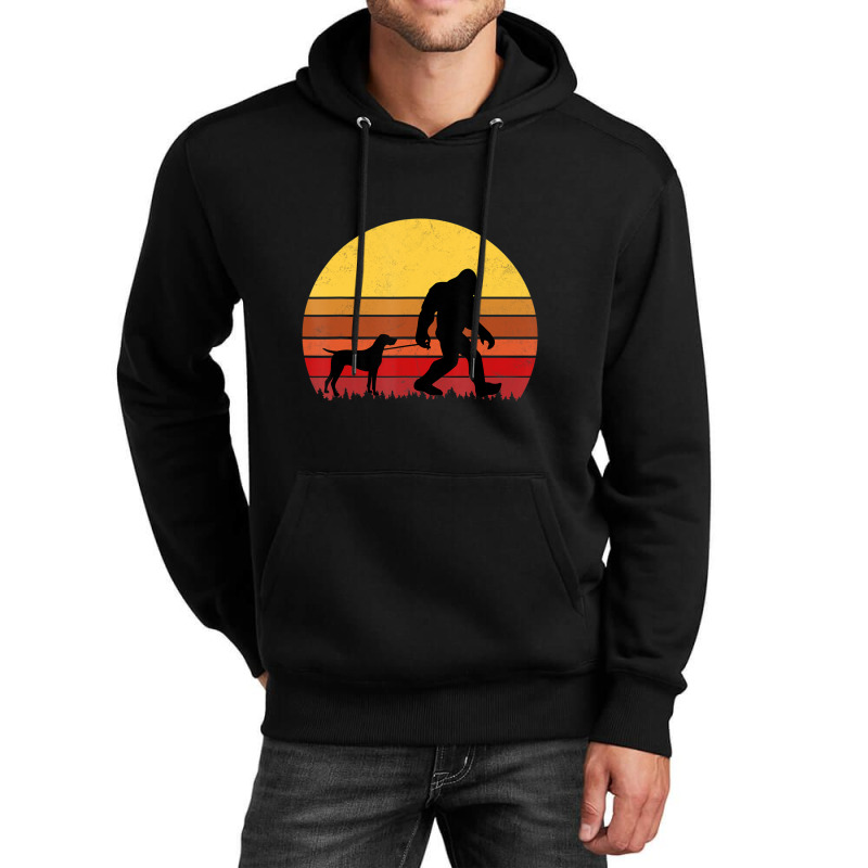 German Shorthaired Pointer Retro Dog Unisex Hoodie by Konlasa6638 | Artistshot