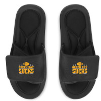 Green Bay Sucks Football Sarcastic Humor Slide Sandal | Artistshot