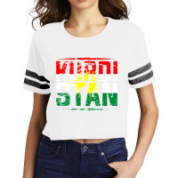 Kurdistan Kurdish Flag Freedom Scorecard Crop Tee | Artistshot