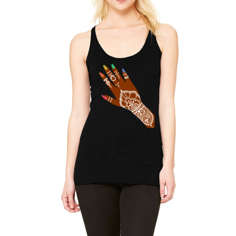 Pride Henna, Long Racerback Tank by RILEYALLEN | Artistshot