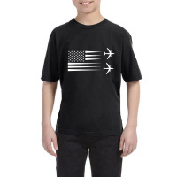 B-47 Stratojet Us Flag Usaf Youth Tee | Artistshot