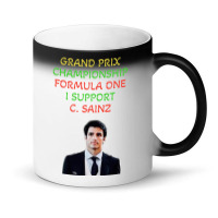 Carlos Sainz - Illustration Art Design Magic Mug | Artistshot