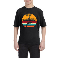 Vintage Miami 70s 80s For A Traveler Or Tourist Youth Tee | Artistshot