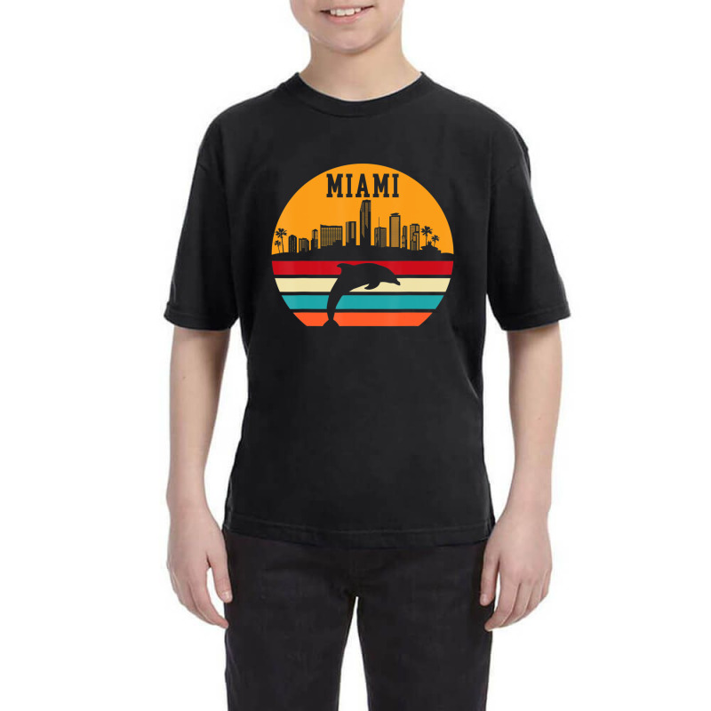 Vintage Miami 70s 80s For A Traveler Or Tourist Youth Tee by cm-arts | Artistshot