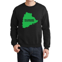 Telengana - Telugu Angana Crewneck Sweatshirt | Artistshot