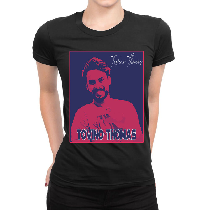 Tovino Thomas Ladies Fitted T-Shirt by RILEYALLEN | Artistshot