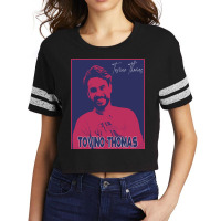 Tovino Thomas Scorecard Crop Tee | Artistshot