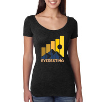 Everesting Challenge Women's Triblend Scoop T-shirt | Artistshot